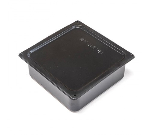 Коробка протяжная металлическая У-996 IP31 грунтованная без уплотнителя 200х200х80 мм  PR08.26168  Промрукав