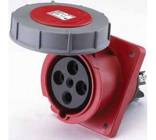 Розетка для скрытой проводки 434 3Р+РЕ 63А 380В IP6  26057DEK  DEKraft