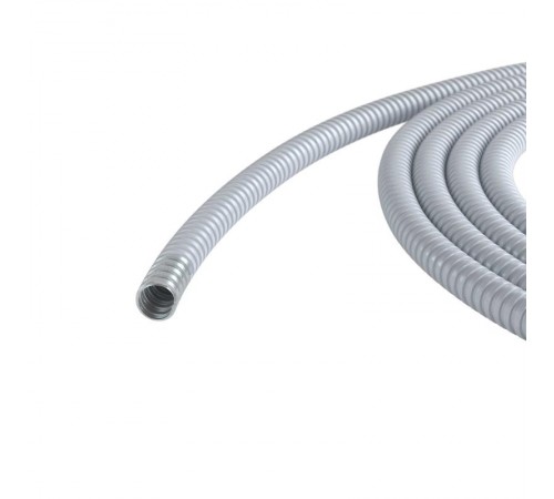 Металлорукав DN 26мм в ПВХ изоляции, Dвн 26,5 мм, Dнар 31,5, 25 м, цвет серый  6071R-027  DKC
