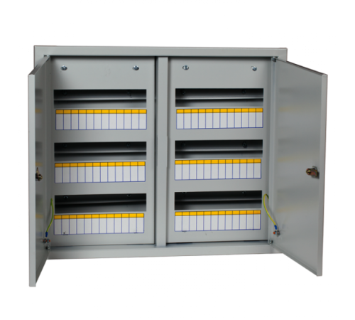 Щит распределительный встраиваемый ЩРВ-72 (ВхШхГ) 520х605х120мм IP31 PROxima двухдверный  mb11-72  EKF