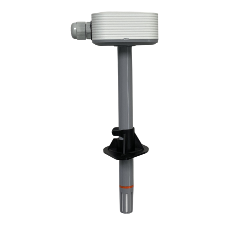 Датчик влажности и температуры канальный, 0...10В -20...+80°C Modbus 180мм(40...155мм ) ~24В/=15...35В  SDHVTVM180  SE