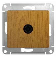 Glossa Дерево Дуб TV Розетка проходная 4DB  GSL000592  SE