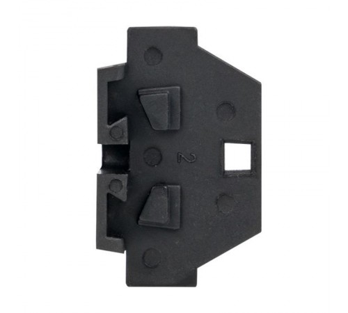 Заглушка для миниклеммы STB-2.5 черная PROxima  ep-stb-m-2.5-black  EKF