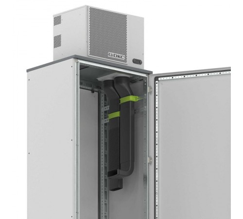 Адаптер воздуховода для потолочного кондиционера 1000-2000 Вт, RAL7035  R5KLMCNV04  DKC