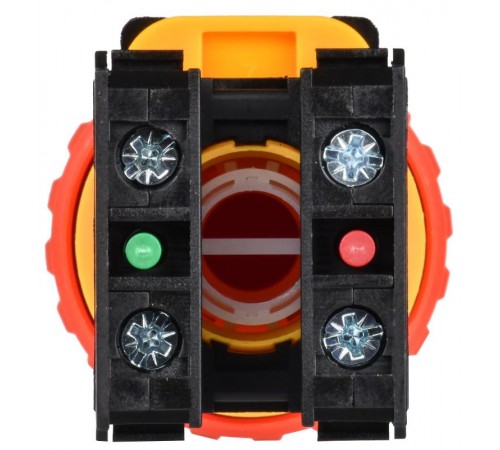 Кнопка "Грибок" поворот. с фикс. 1NO+1NC красная MASTER  MI-BG60-11ZS-3-23-K04  IEK