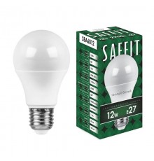 Лампа светодиодная SBA6012 12W 6400K 230V E27 A60  55009  SAFFIT