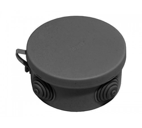 Коробка распределительная (черная) 85х40 IP 55  КР2602-08  HEGEL