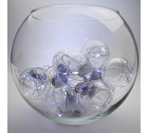 Светодиодная гирлянда CL580 фигурная 3м +0.5м 5000K с питанием от батареек  32369  Feron