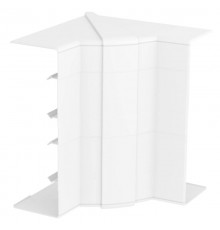 Внутренний угол кабельного канала Rapid 45-2 регулируемый 53x165 мм (ПВХ,белый) (GK-IH53165RW)  6113440  OBO Bettermann