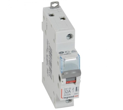 Выключатели-разъединители DX3-IS - 1П - 250 В~ - 32 А - 1 модуль  406403  Legrand