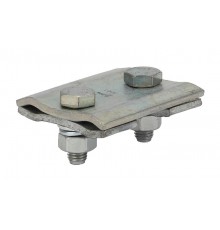 Зажим плашечный ПА-2-2 (9,6-11,4 мм2) 3 болта (6/30/1200)  Б0038783  ЭРА