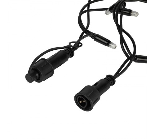 Гирлянда светодиодная нить ERAPS-PM10 черный ПВХ 10 м мультиколор 100 LED, IP65  Б0056016  ЭРА