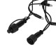 Гирлянда светодиодная нить ERAPS-PM10 черный ПВХ 10 м мультиколор 100 LED, IP65  Б0056016  ЭРА