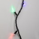 Гирлянда светодиодная нить ERAPS-PM10 черный ПВХ 10 м мультиколор 100 LED, IP65  Б0056016  ЭРА