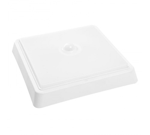 Светильник светодиодный накладной квадратный с ИК-датчиком , 25W, 2000Lm, 4000K, в пластиковом корпусе, IP20, AL3023  41804  FERON