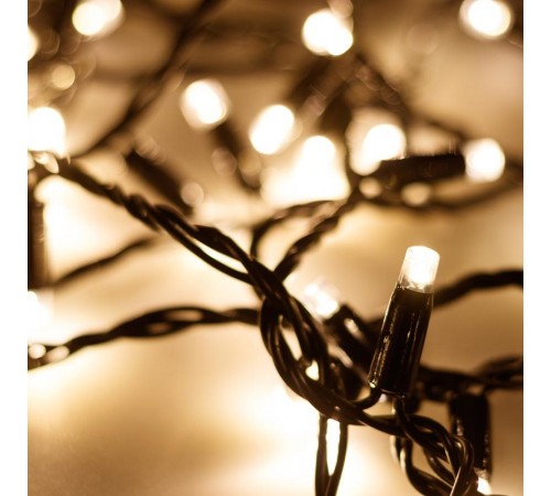 Светодиодная гирлянда ARD-STRING-PRO-10000-BLACK-100LED-STD WARM (230V, 7W)  025824  Arlight