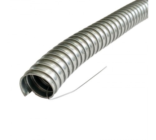 Металлорукав Р3-Ц 50 (20 м/уп.) с протяжкой  zeta44909  ГОФРОМАТИК