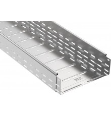 ESCA Лоток перфорированный 100х200х3000 RAL 9016  CLPK10-100-200-3  IEK