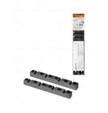 Изолятор шинный плоский ИШП 4П для шин 10 мм, длина 264 мм, межшинное расстояние 70 мм  SQ0807-0024  TDM