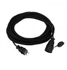 Удлинитель-шнур КГ 3х1.5, 20 м, морозостойкий, с/з, 16 А, 3500 Вт, IP44 (Сделано в России)  11-7072  REXANT