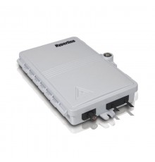 FO-WBI-2A-GY Бокс оптический настенный, 2 порта (SC, duplex LC), IP65, 102 х 167 х 31 мм 358583  Hyperline
