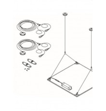 Подвесное крепление для светодиодной панели SPL SPL-FIX2  Б0048921  ЭРА
