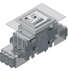 Уплотнитель двери IP40 для стац и втыч ВА50-39Про (с м/приводами или с пов.рук) или для выдв. ВА50-39Про с м/приводами  7004316  Контактор (Legrand)