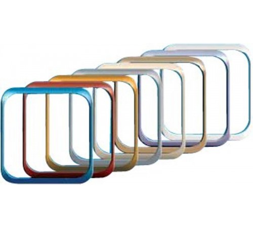 Вставка эльба+золотая  Э2-40-17  Рувинил