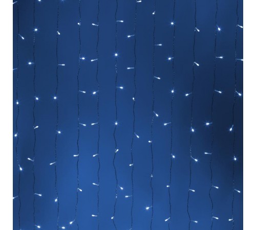 Гирлянда светодиодная серия  Holiday INZL-02W занавес 3*2 м холодный белый 240 led 220 в  Б0060438  Intro