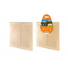 Решетка разъемная с москитной сеткой, 250х250 "ЭКО" (беж.)  SQ1807-0081  TDM