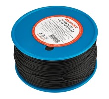Проволока упаковочная в ПВХ , черная, бухта 250 м  09-0102  REXANT