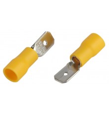 Разъем плоский ЭРА NO-225-131 РпИп 5-6-0.8 изолированный "вилка" (упаковка 50 штук)   Б0063374  ЭРА