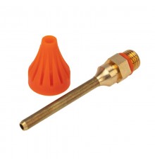 Насадка для клеевых пистолетов , удлиненная, 70 мм, силиконовая защита  12-1680  REXANT