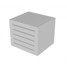 Вентил. блок TEHSTRONG VB 100x100x40 (EI 90)  vb10040  EKF