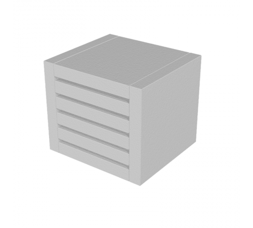 Вентиляционный блок TEHSTRONG VB 100x100x75 (EI 180)  vb10075  EKF