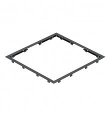 Защитная рамка для напольного покрытия для кабель-канала EBK (полиамид, черный)  7404070  OBO Bettermann