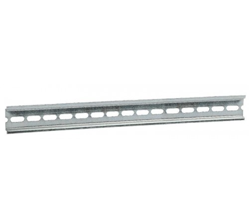 DIN-рейка перфорированная оцинкованная  400мм (7,5х35х400мм) NR-001-14  Б0036466  ЭРА