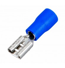 Клемма плоская изолированная гнездо 5.6 мм 1.5-2.5 мм (РПи-м 2.5-(4.8)/РПИм 2-5)  08-0432  REXANT