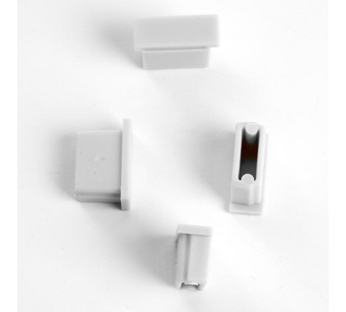 Заглушка без отверстия для профиля CAB251, LD376 (комплект 4шт) FERON  48251  FERON