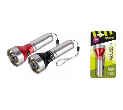 Фонарь универсальный AF6-L3W/L1W-bk (черн.)  .5023444  ФАZА