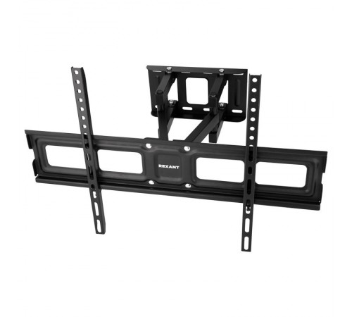Кронштейн для телевизора 32"-65" дюймов, наклонно-поворотный, двойное колено REXANT серия HOME 38-0096  REXANT