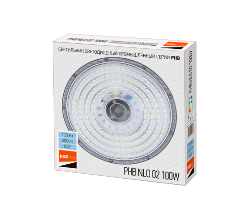 Светильник светодиодный промышленный PHB NLO 02 100w 5000K 90° IP65  .5040397  Jazzway