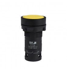 Кнопка OptiSignal Compact D22 C7-P-501 желтая 1НЗ XB7NA52  362040  КЭАЗ
