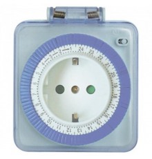 TM31 3500W/16A 230V розетка с таймером (суточная) в защитном корпусе IP44  23204  FERON
