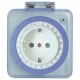 TM31 3500W/16A 230V розетка с таймером (суточная) в защитном корпусе IP44  23204  FERON