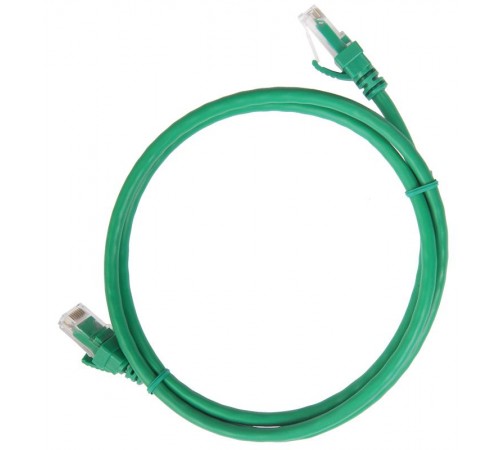 ITK Коммутационный шнур (патч-корд), кат.5Е UTP, 5м, зеленый  PC02-C5EU-5M  ITK