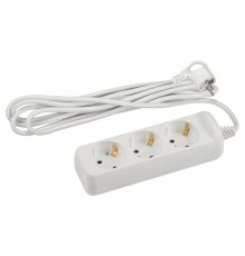 Удлинитель электрический U-3e-10m-3x1,5 с заземлением 3 розетки 10м ПВС 3x1,5мм2 16А  Б0044035  ЭРА