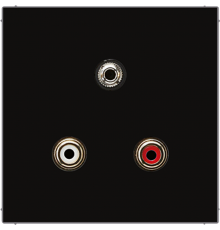 2x Cinch Audio (RCA) / Stereo разъем (TRS 3.5 mm) MALS1011SW Jung