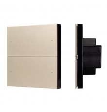 INTELLIGENT ARLIGHT Кнопочная панель SMART-DMX512-801-22-4G-4SC-DIM-IN Gold (230V, 2.4G) (IARL, IP20 Пластик, 5 лет)  039313  Arlight