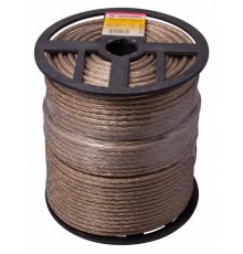 Трос стальной в ПВХ оплетке d=6,0 мм, прозрачный (бухта 150 м)  09-5260  REXANT